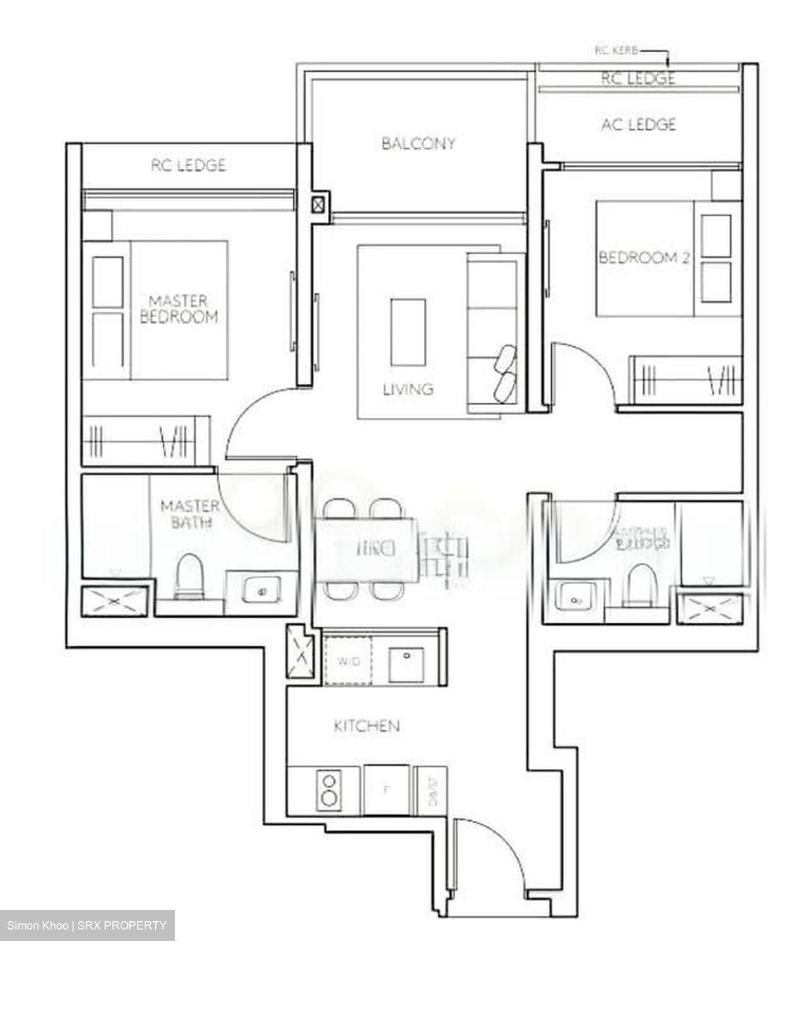 Amo Residence (D20), Apartment #538770281